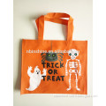 Halloween promotional non woven bag , Halloween non-woven tote bag , Totally ghoul halloween non woven treat bag